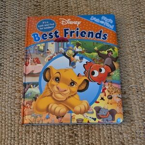Disney Best Friends Look and Find Book - Orange and Blue
